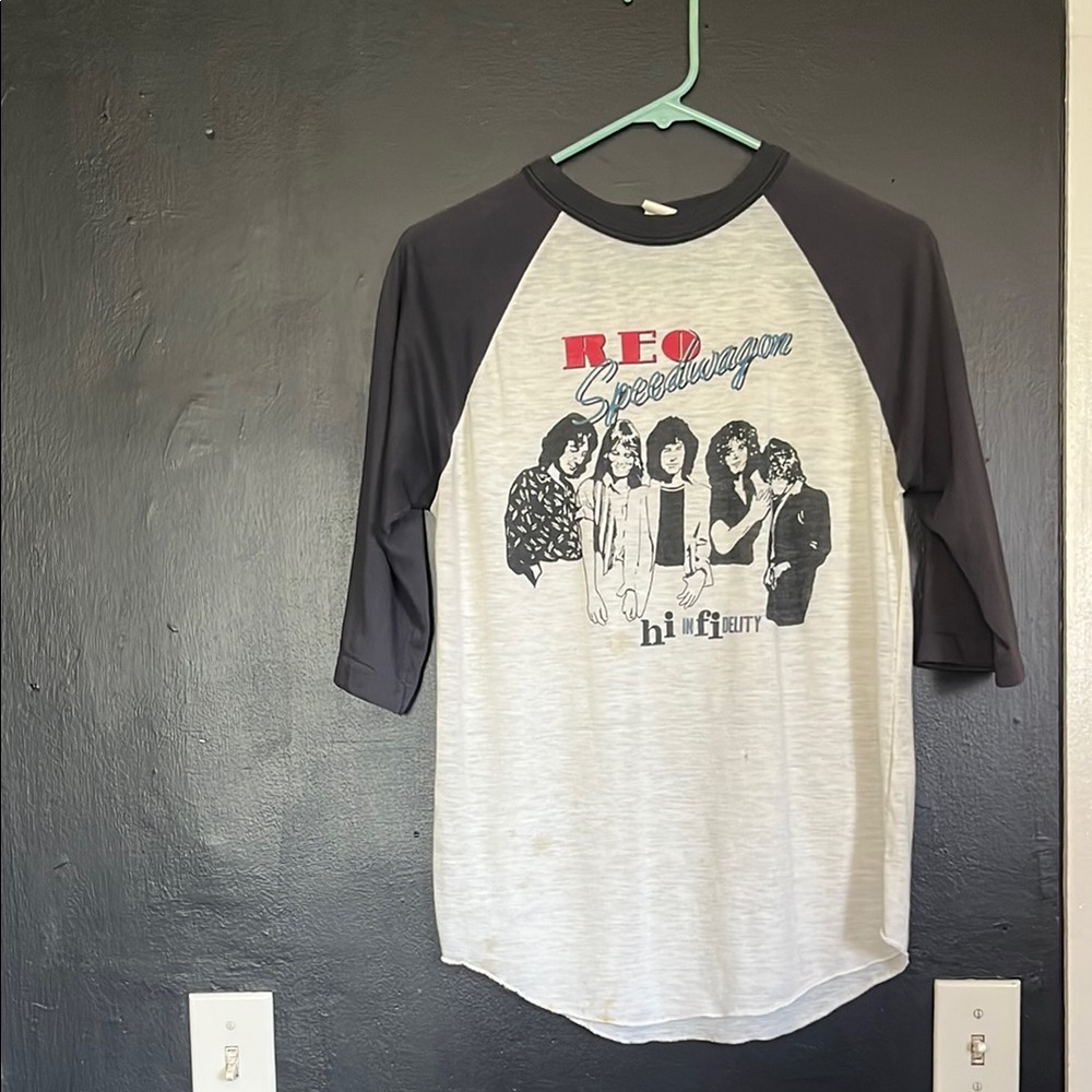 vintage reo speedwagon 3/4 sleeve